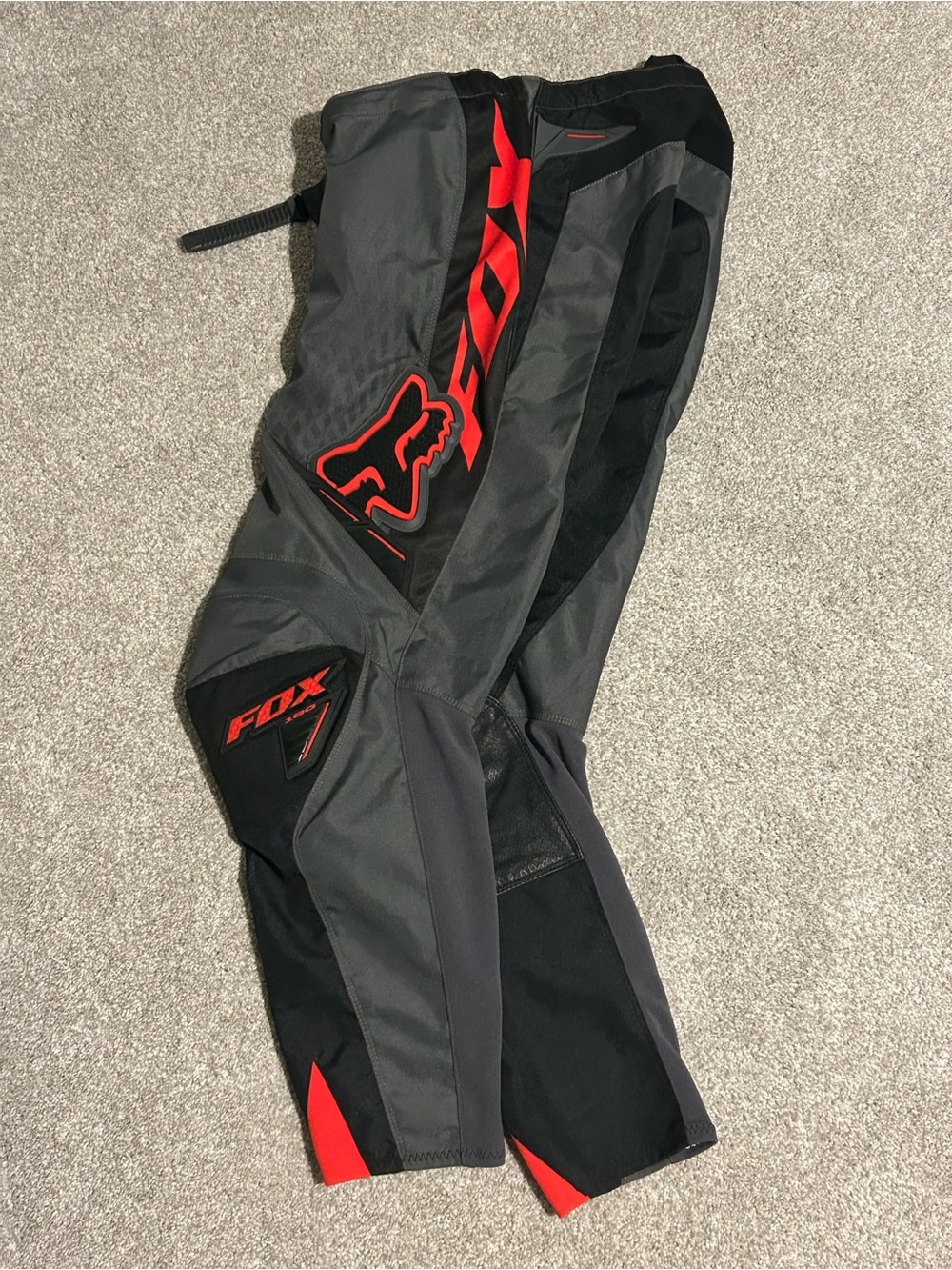 Fox Black and Red Motocross Pants Men’s 34 - Picture 3 of 4